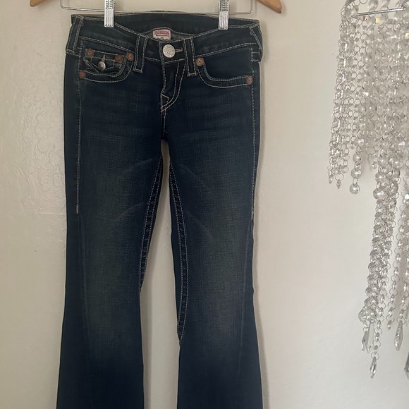 True Religion Denim - TRUE RELIGION Womens JEANS Size 25 RARE ULTRA HOT MADE IN USA